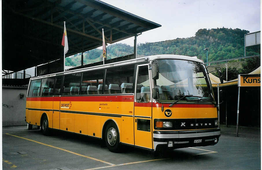 (076'615) - PostAuto Thal-G�u-Lebern - SO 149'613 - Setra (ex P 26'006) am 17. Mai 2005 in Thun, Grabengut