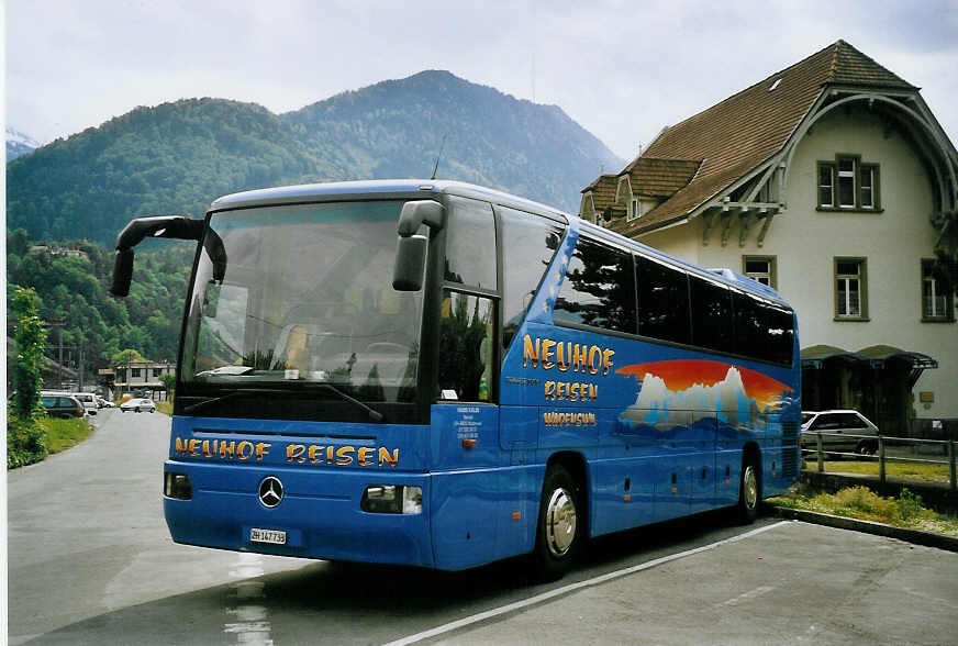 (076'623) - K�lin, W�denswil - ZH 147'733 - Mercedes am 21. Mai 2005 beim Bahnhof Interlaken West