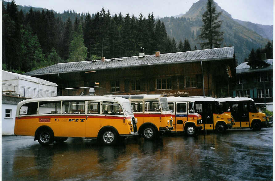 (078'104) - Schmid, Th�rishaus - Nr. 3/BE 26'206 - Saurer/Gangloff (ex Geiger, Adelboden Nr. 3) am 25. Juni 2005 auf der Griesalp