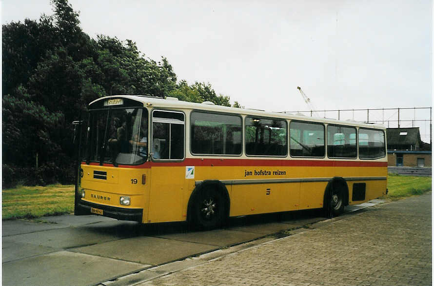(078'818) - FRAM Drachten - Nr. 19/BN-NF-61 - Saurer/T�scher (ex Karlen, Stalden Nr. 4; ex P 24'240) am 21. Juli 2005 in Drachten, Autobusmuseum
