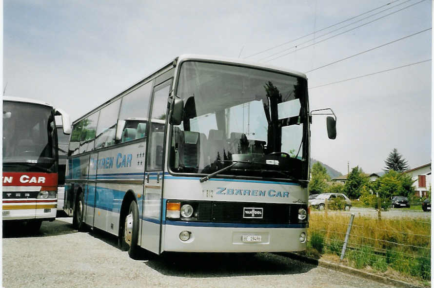 (079'231) - Zb�ren, Konolfingen - BE 19'496 - Van Hool am 29. Juli 2005 in Konolfingen, Garage