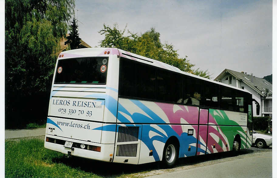 (079'235) - L�thi, Walkringen - BE 2077 - MAN (ex ASm Langenthal) am 29. Juli 2005 in Walkringen, Zihlstrasse