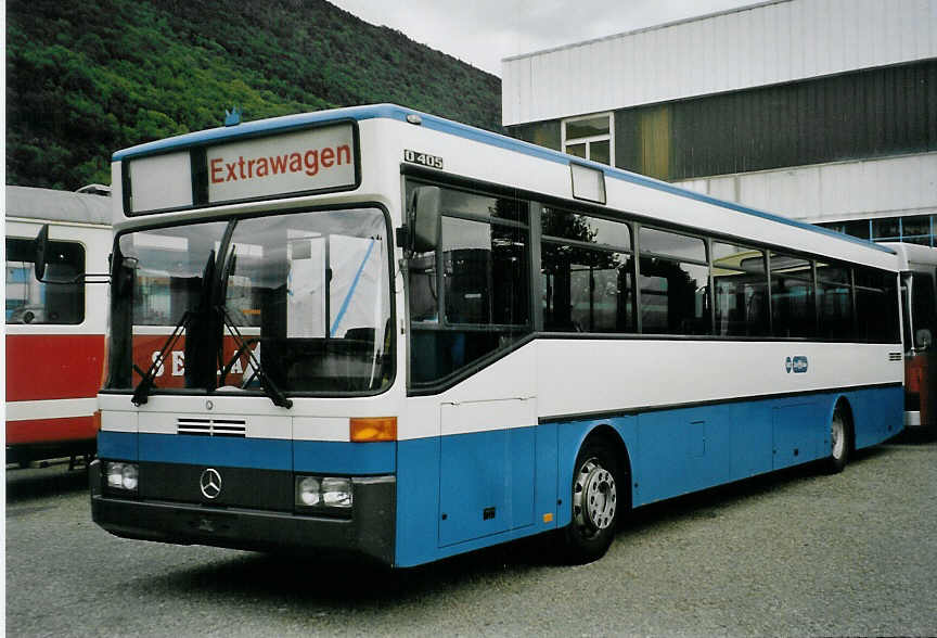 (079'413) - Gut, Binz - Nr. 3 - Mercedes (ex VBZ Z�rich Nr. 603) am 13. August 2005 in Biel, BTR