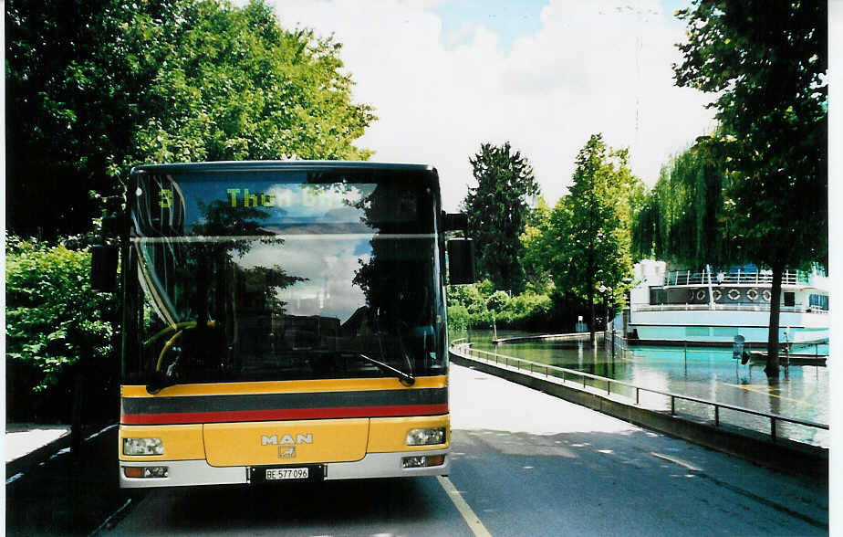 (079'631) - STI Thun - Nr. 96/BE 577'096 - MAN am 24. August 2005 bei der Schiffl�ndte Thun
