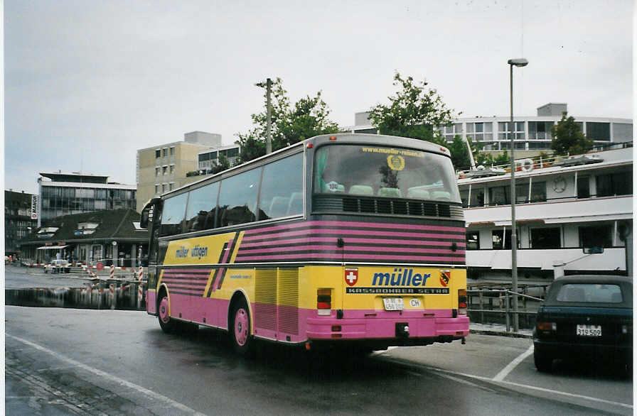 (079'702) - M�ller, Uttigen - BE 450'202 - Setra am 25. August 2005 in Thun, CarTerminal
