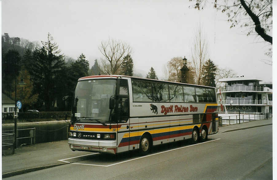 (081'820) - Dysli, Bern - Nr. 20/BE 74'908 - Setra am 12. Dezember 2005 bei der Schiffl�ndte Thun