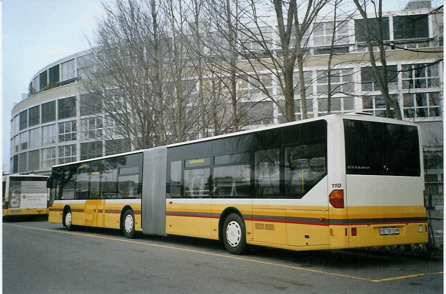 (082'616) - STI Thun - Nr. 110/BE 700'110 - Mercedes am 16. Januar 2006 bei der Schiffl�ndte Thun