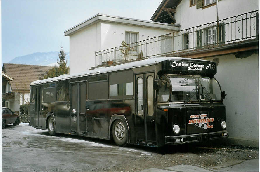 (082'816) - Racing Team, Rheinfelden - B�ssing (ex VBZ Z�rich Nr. 262) am 29. Januar 2006 in Frutigen, Hotel Simplon