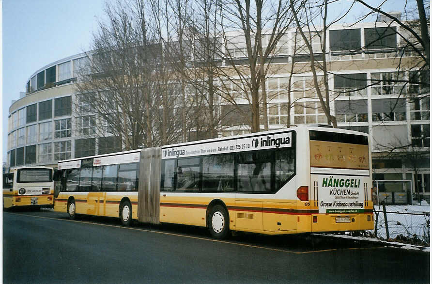 (082'829) - STI Thun - Nr. 85/BE 543'385 - Mercedes am 30. Januar 2006 bei der Schiffl�ndte Thun