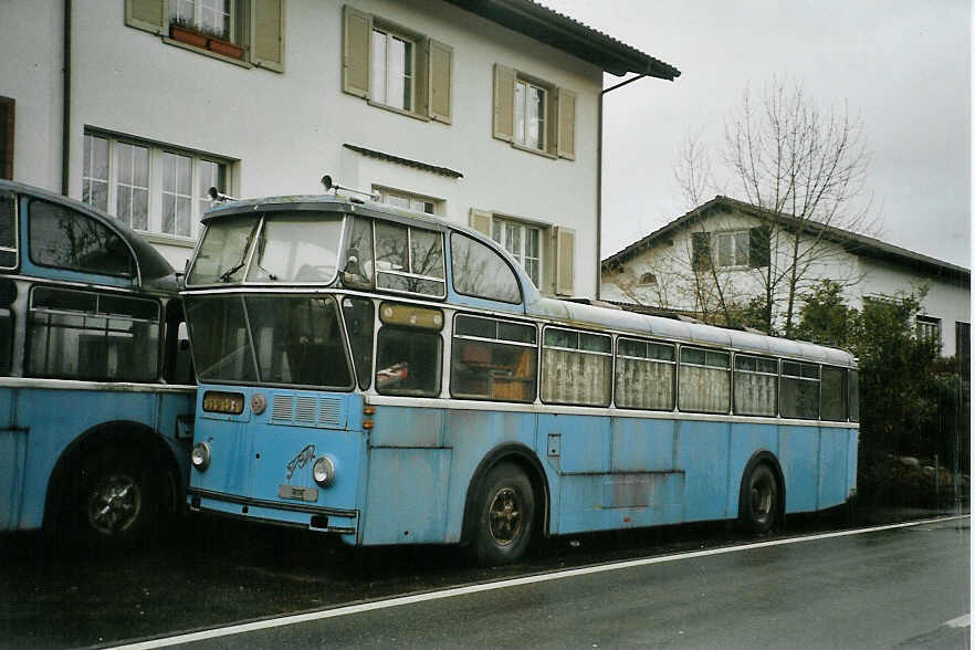 (082'935) - VBZ Z�rich - Nr. 241 - FBW/T�scher Hochlenker am 18. Februar 2006 in Lenzburg