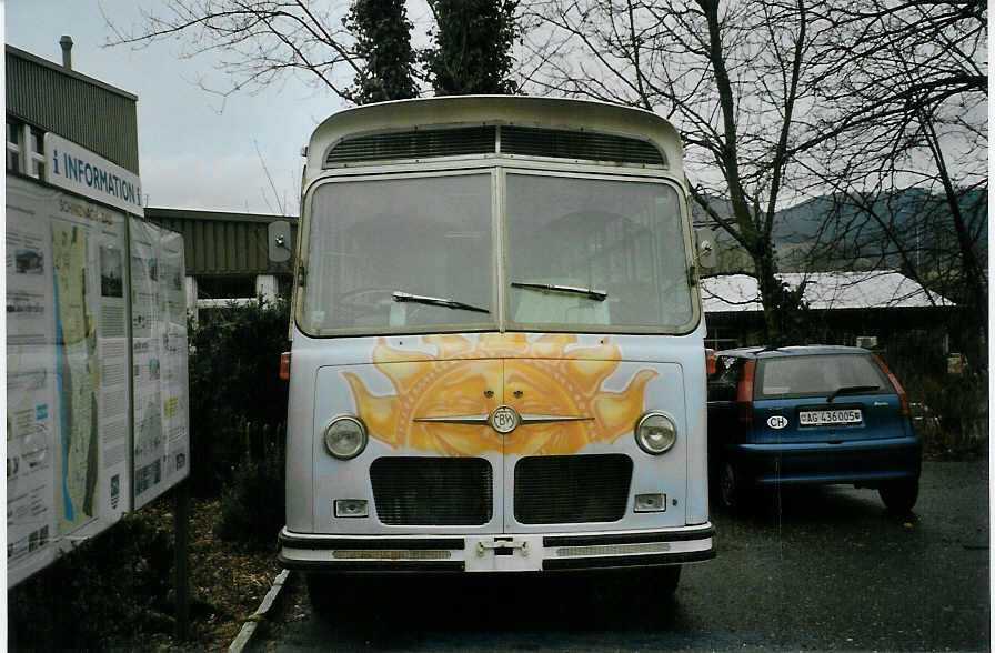 (083'007) - Fl�ck, Schinznach Bad - FBW/Eggli (ex Heinecken, Turtig; ex van Dyck, Brig; ex P 24'152) am 18. Februar 2006 in Schinznach Bad