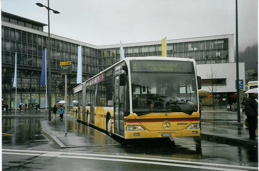 (083'330) - STI Thun - Nr. 86/BE 543'386 - Mercedes am 4. M�rz 2006 beim Bahnhof Thun