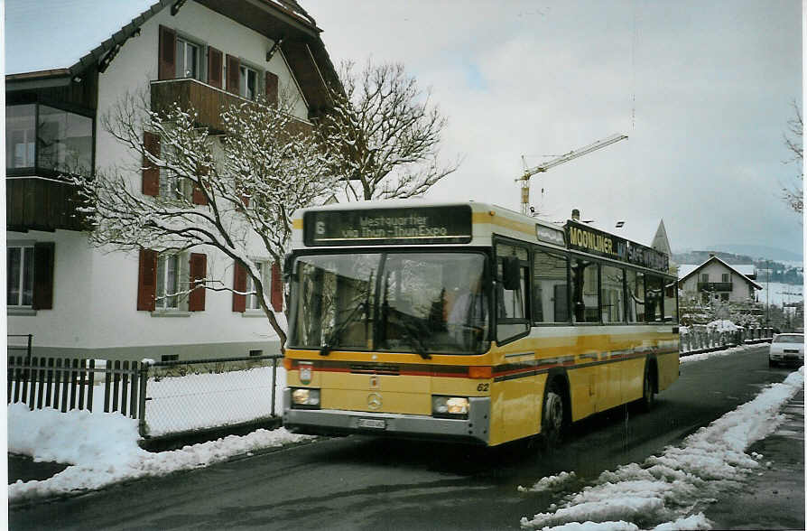 (083'334) - STI Thun - Nr. 62/BE 452'462 - Mercedes/R&J am 5. M�rz 2006 in Thun-Lerchenfeld, Langestrasse