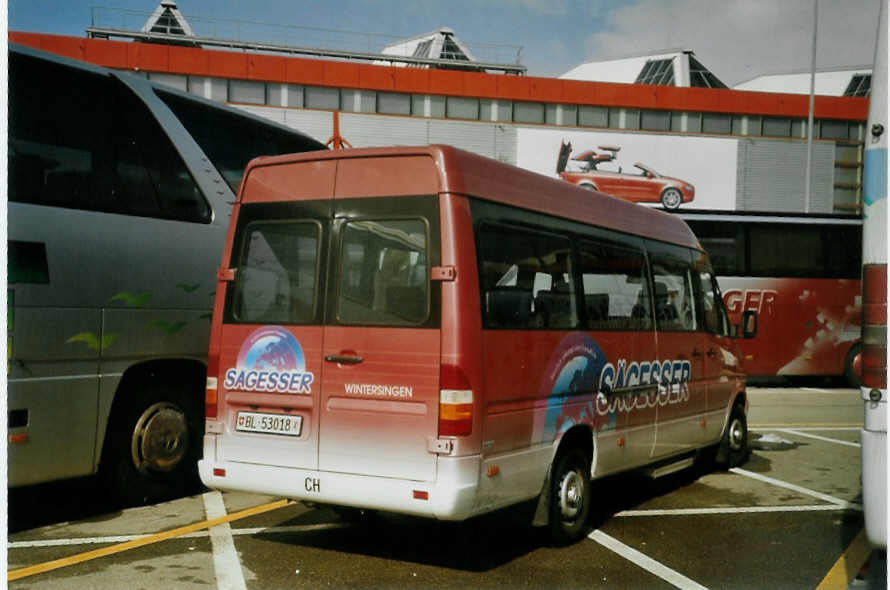 (083'532) - S�gesser, Wintersingen - Nr. 1/BL 53'018 - Mercedes am 6. M�rz 2006 in Gen�ve, Palexpo