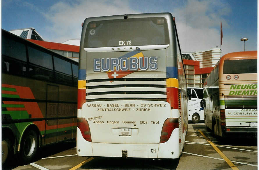 (083'604) - Knecht, Windisch - Nr. 78/AG 8289 - Setra am 6. M�rz 2006 in Gen�ve, Palexpo