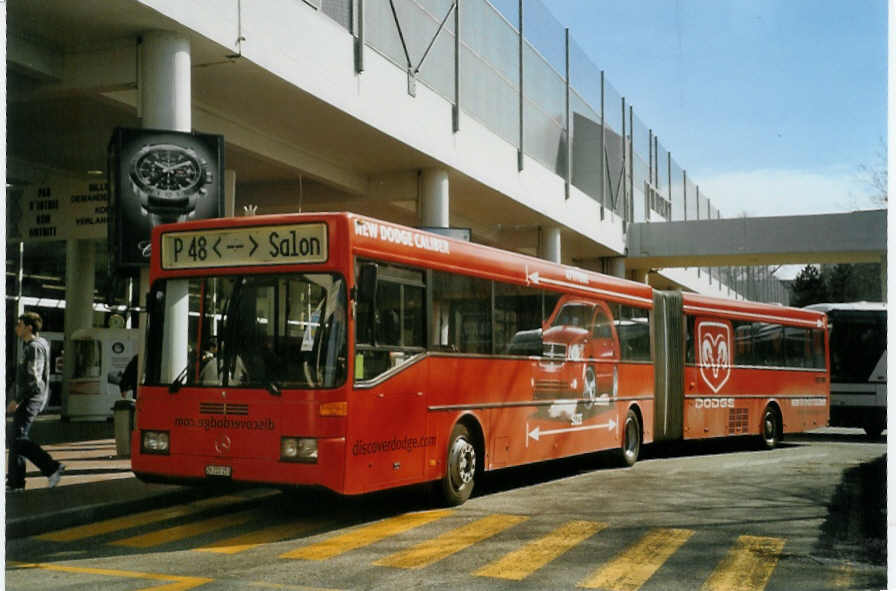(083'608) - VZO Gr�ningen - Nr. 151/ZH 222'251 - Mercedes (ex Nr. 51) am 6. M�rz 2006 in Gen�ve, Palexpo (Einsatz Dupraz)