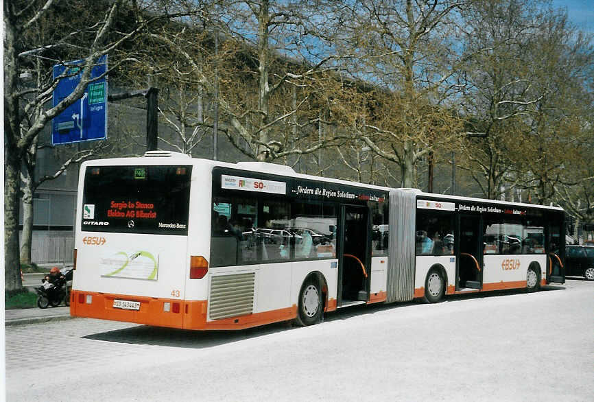 (084'518) - BSU Solothurn - Nr. 43/SO 143'443 - Mercedes am 30. April 2006 in Bern, BEA