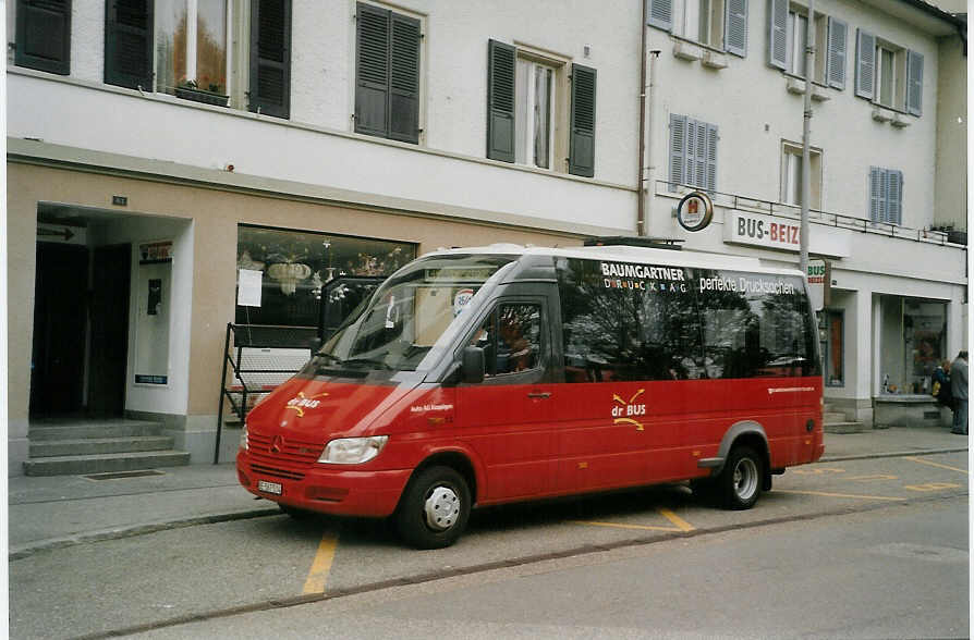 (084'603) - AAGK Koppigen - Nr. 14/BE 567'514 - Mercedes/Auw�rter am 1. Mai 2006 beim Bahnhof Burgdorf