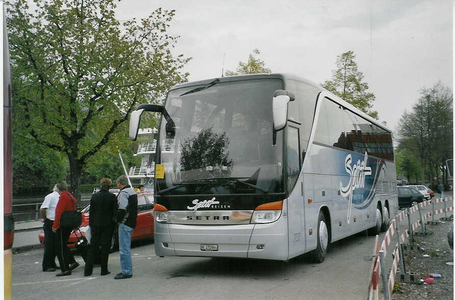 (084'620) - Spirit, Interlaken - Nr. 20/BE 272'684 - Setra am 5. Mai 2006 in Thun, CarTerminal