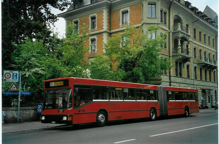(085'506) - Bernmobil, Bern - Nr. 207/BE 500'207 - MAN am 22. Mai 2006 in Bern, Universit�t