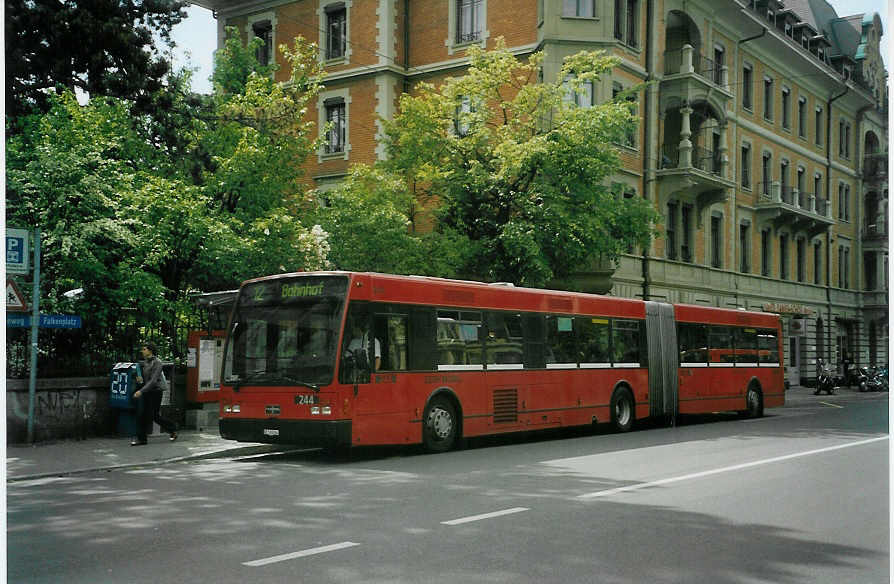 (085'510) - Bernmobil, Bern - Nr. 244/BE 518'244 - Van Hool am 22. Mai 2006 in Bern, Universit�t