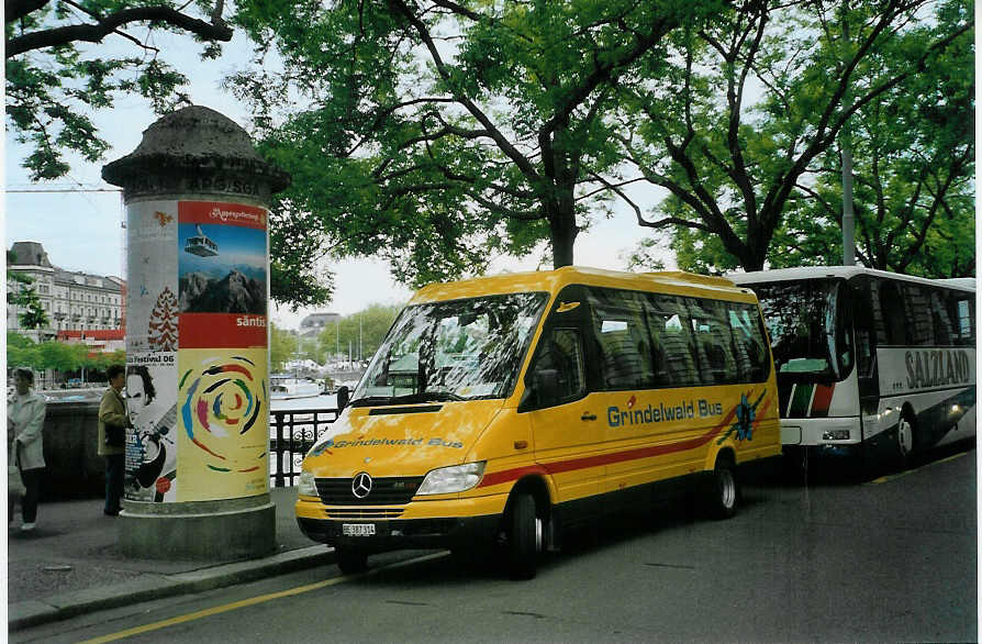 (085'605) - AVG Grindelwald - Nr. 9/BE 387'314 - Mercedes/OT am 25. Mai 2006 in Z�rich, Stadthaus-Quai