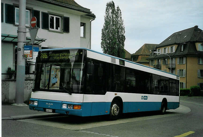 (085'612) - Gut, Binz - Nr. 5/ZH 652'105 - MAN am 25. Mai 2006 in Z�rich, Klusplatz
