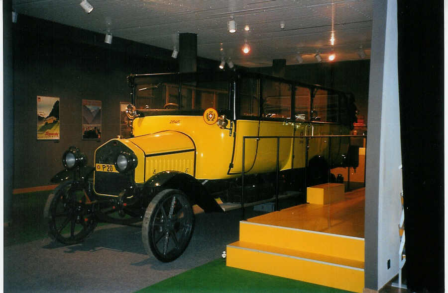 (085'905) - PTT-Regie - P 20 - Berna/KTA am 5. Juni 2006 in Bern, Museum f�r Kommunikation