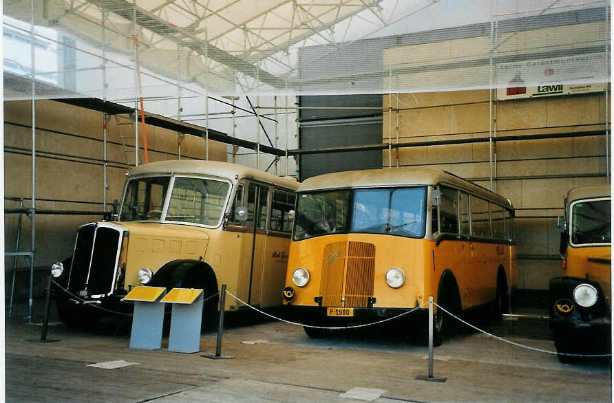 (085'913) - PTT-Regie - P 1980 - Saurer/Saurer am 5. Juni 2006 in Bern, Museum f�r Kommunikation