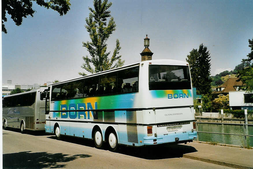 (086'202) - Born, Olten - Nr. 5/SO 105'924 - Setra am 14. Juni 2006 bei der Schiffl�ndte Thun