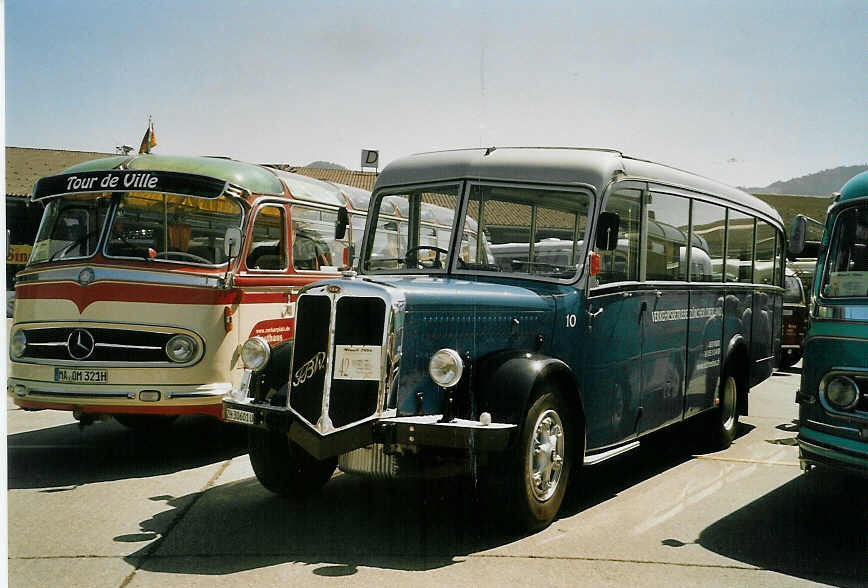 (086'412) - Murer, Jona - Nr. 10/ZH 30'601 U - FBW/T�scher (ex VZO Gr�ningen Nr. 10; ex Richter, Z�rich; ex VZO Gr�ningen Nr. 10) am 18. Juni 2006 in Hinwil, AMP