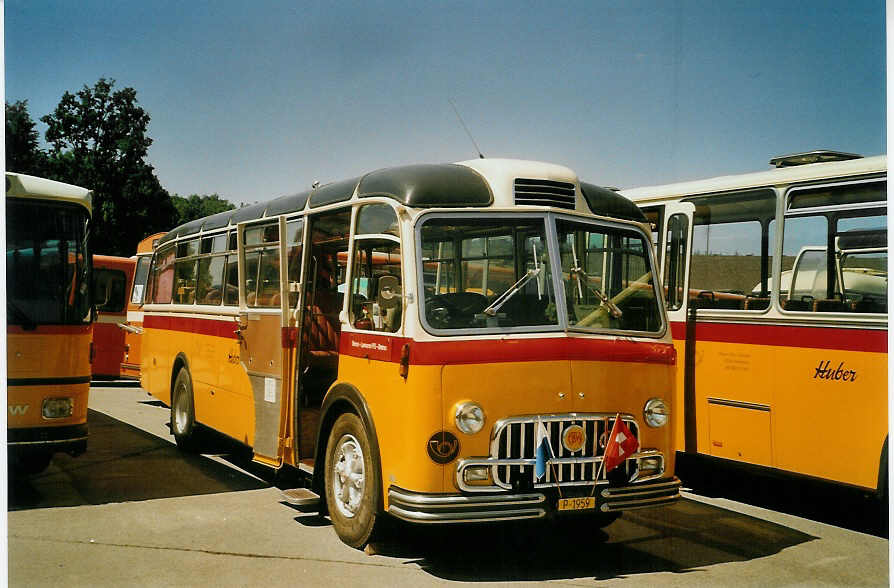 (086'434) - Huber, Oberkirch - FBW/Hess (ex K�lin, Alpthal; ex P 24'050) am 18. Juni 2006 in Hinwil, AMP
