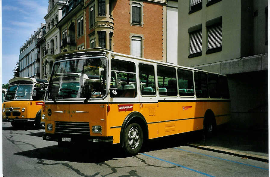 (086'912) - Wittwer, Chur -  P 24'170  - FBW/Gangloff (ex Eggenberger, M�riken; ex AVG Grindelwald Nr. 11; ex P 24'170) am 25. Juni 2006 in Bern, Museum f�r Kommunikation