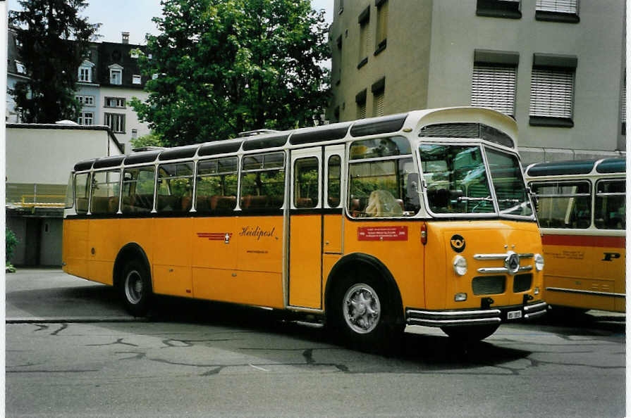 (087'000) - Stebler, Basel - BS 1815 - Saurer/FHS (ex Reber, Basel; ex Eggenberger, M�riken; ex Ott, Wetzikon; ex OPC Ennetb�rgen Nr. 3; ex AVG Grindelwald; ex P 24'143) am 25. Juni 2006 in Bern, Museum f�r Kommunikation