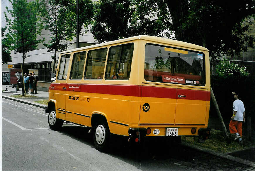 (087'005) - M�ller, Ennetmoos - Nr. 3/NW 16'845 - Mercedes (ex Berwert, Stalden; ex Privat) am 25. Juni 2006 in Bern, Museum f�r Kommunikation