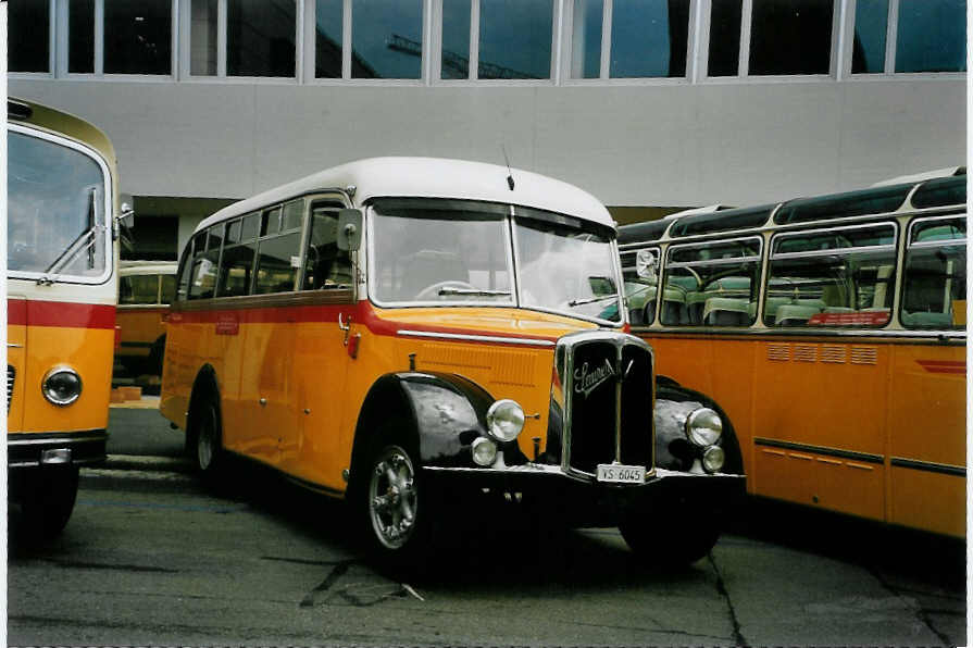 (087'013) - Suter, Savi�se - VS 6045 - Saurer/Lauber (ex Humbert-Droz, Ligni�res; ex P 21'016; ex Pache+Helfer, Colombier) am 25. Juni 2006 in Bern, Museum f�r Kommunikation