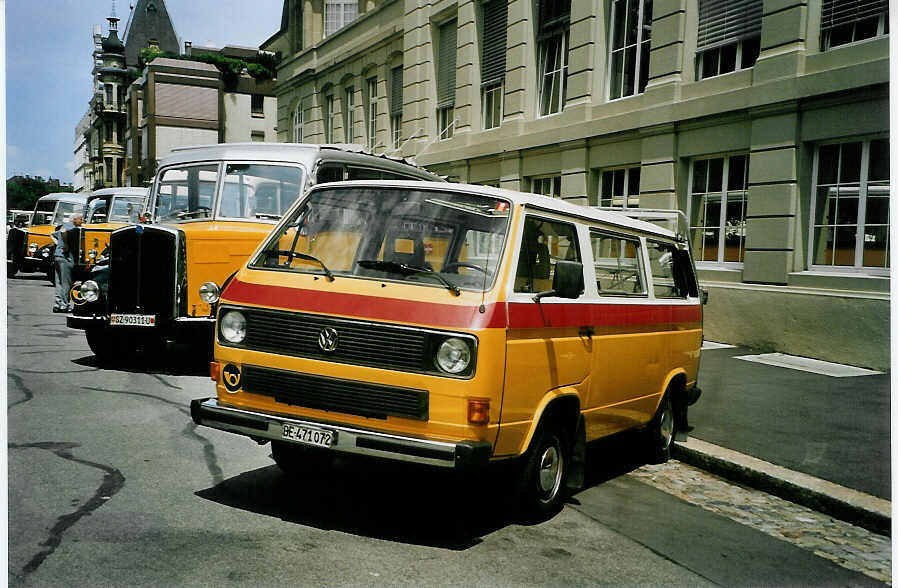 (087'023) - Scheidegger, Sch�nb�hl - BE 471'072 - VW (ex Berwert, Stalden) am 25. Juni 2006 in Bern, Museum f�r Kommunikation 