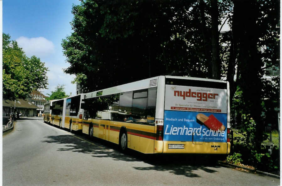 (087'101) - STI Thun - Nr. 95/BE 572'095 - MAN am 26. Juni 2006 bei der Schiffl�ndte Thun