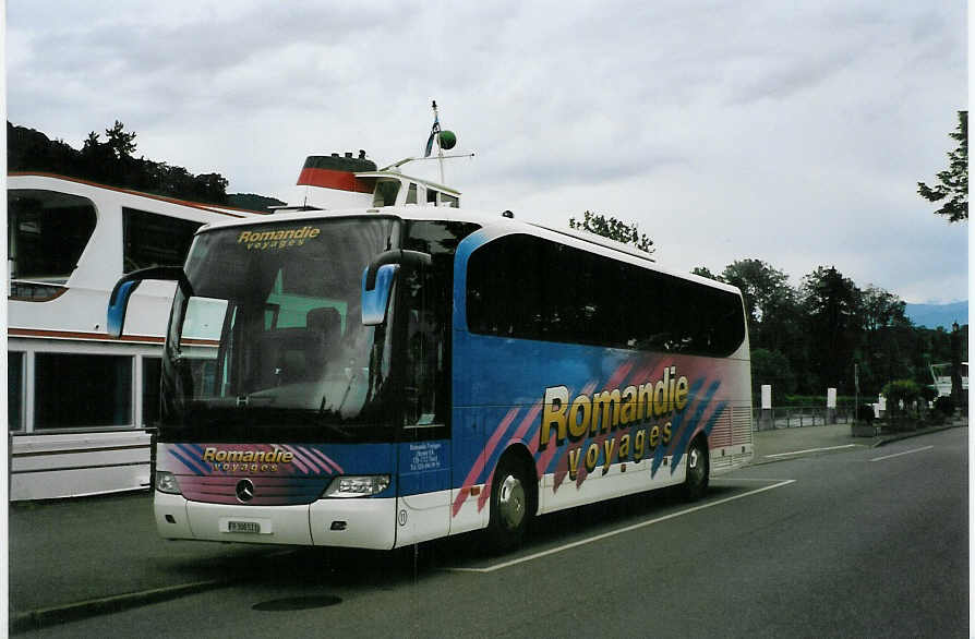 (087'106) - Horner, Tafers - Nr. 11/FR 300'511 - Mercedes am 29. Juni 2006 bei der Schiffl�ndte Thun