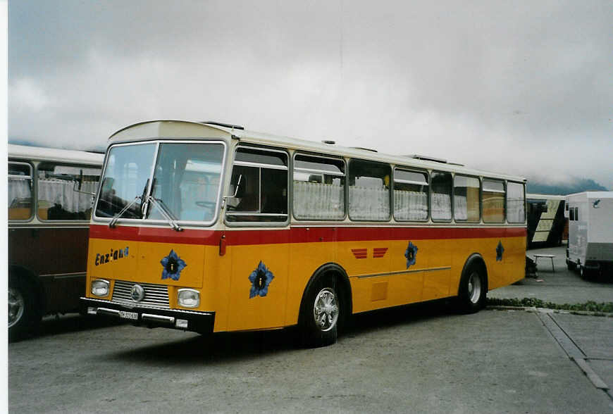 (089'119) - G�hwiler, Birmensdorf - ZH 311'638 - Saurer/T�scher (ex AVG Grindelwald Nr. 12; ex Steiger, Schlatt) am 19. August 2006 auf dem Gurnigelpass