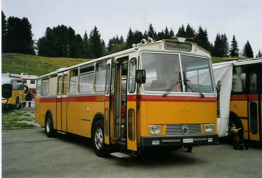 (089'202) - Gadliger, Horgen - ZH 293'555 - Saurer/T�scher (ex Lienert&Ehrler, Einsiedeln; ex Lienert, Einsiedeln) am 19. August 2006 auf dem Gurnigelpass