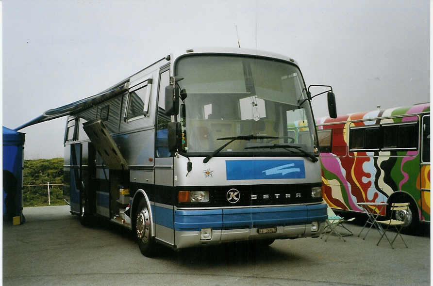 (089'208) - B�chler, B�singen - Nr. 30/FR 36'947 - Setra (ex AAGI Interlaken Nr. 30) am 19. August 2006 auf dem Gurnigelpass