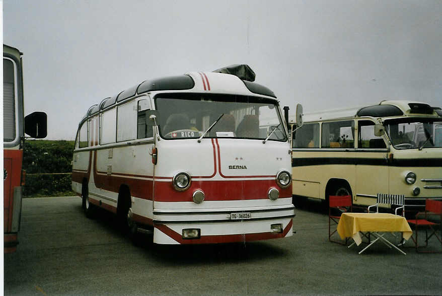 (089'217) - Fahrni, Aadorf - TG 36'026 - Berna/T�scher (ex Unbekannt; ex Steiner, Matzingen; ex Brander, B�tschwil; ex Fr�hlich, Z�rich) am 19. August 2006 auf dem Gurnigelpass