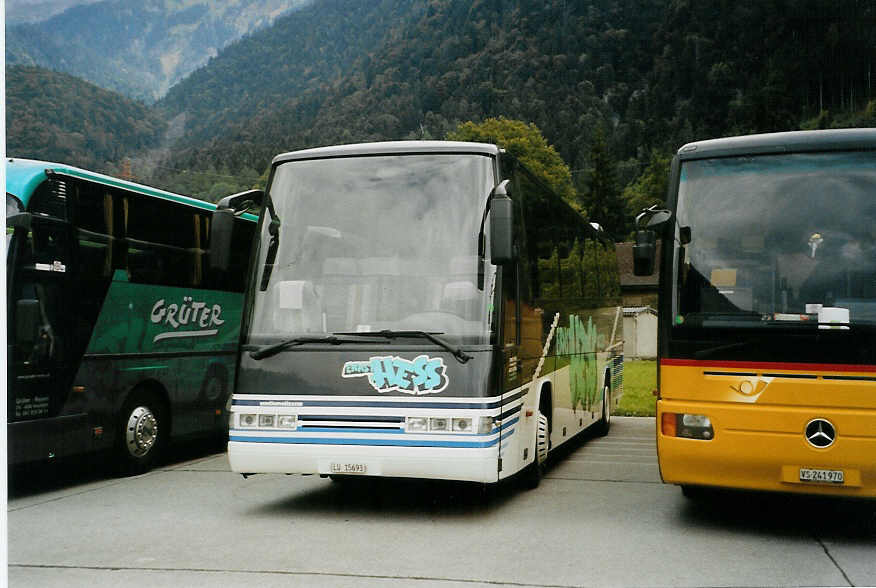 (089'500) - Hess E., Luzern - LU 15'693 - Dr�gm�ller am 3. September 2006 in Interlaken, Flugplatz