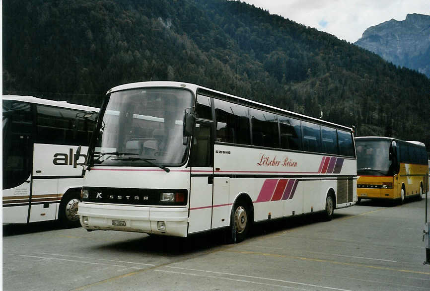 (089'533) - L�tscher, Neuheim - ZG 30'262 - Setra am 3. September 2006 in Interlaken, Flugplatz