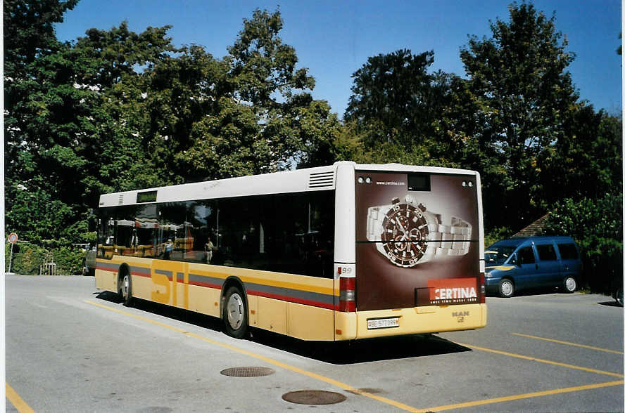 (089'735) - STI Thun - Nr. 99/BE 577'099 - MAN am 22. September 2006 bei der Schiffl�ndte Thun