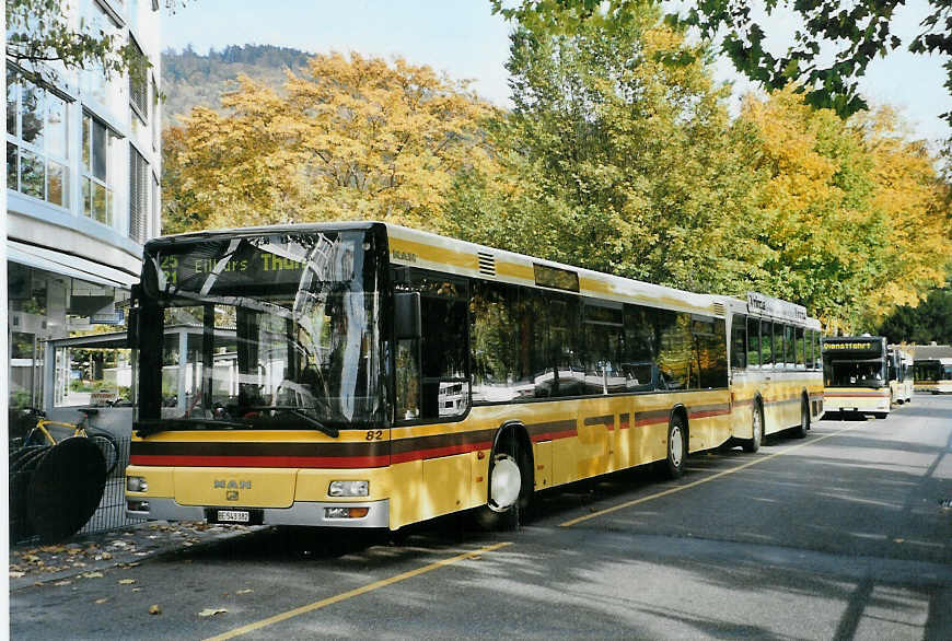 (090'320) - STI Thun - Nr. 82/BE 543'382 - MAN am 23. Oktober 2006 bei der Schiffl�ndte Thun