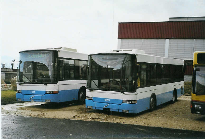 (090'635) - LVB Lenk - Volvo/Hess (ex RTB Altst�tten Nr. 12) am 12. November 2006 in Safnern, BTR