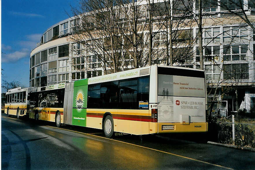 (090'908) - STI Thun - Nr. 89/BE 572'089 - MAN am 5. Dezember 2006 bei der Schiffl�ndte Thun
