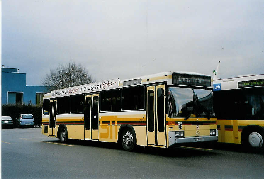 (091'020) - STI Thun - Nr. 60/BE 452'460 - Mercedes/R&J am 18. Dezember 2006 bei der Schiffl�ndte Thun